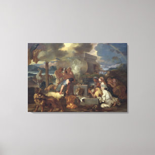 The Sacrifice of Noah, c.1640 Canvas Print