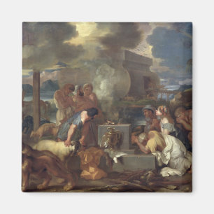 The Sacrifice of Noah, c.1640 Magnet