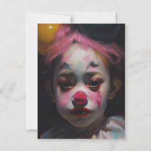 The Sad Clown Postcard