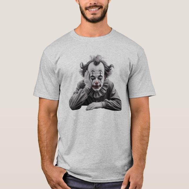 THE SAD CLOWN  T-Shirt (Front)