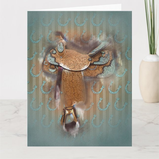 The Saddle III - Card, Greeting/Note Card (Front)