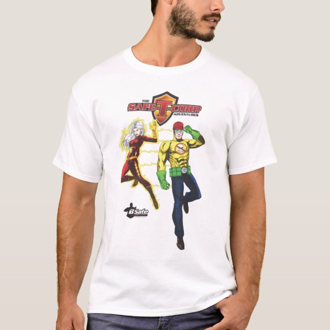 The Safe-T-Corp. T-Shirt (Front)