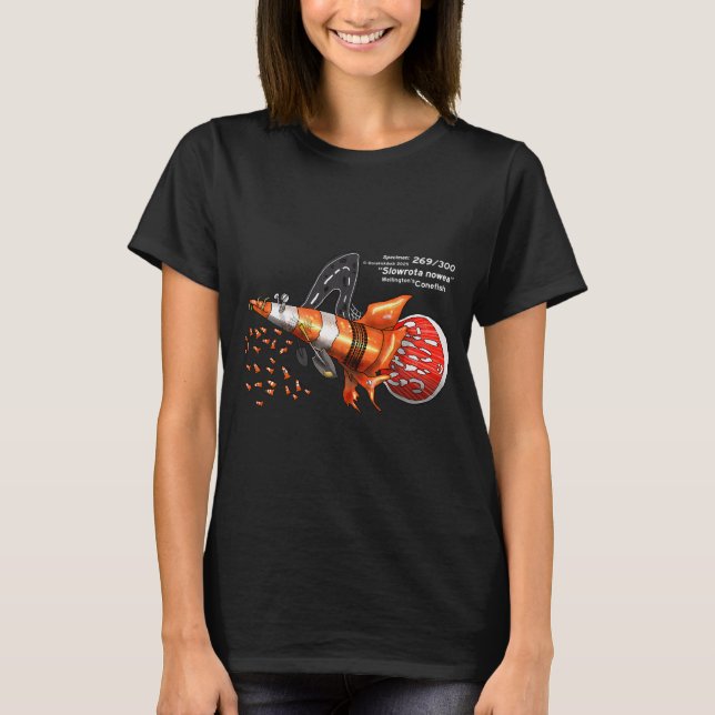 The Safety Traffic Cone Fish T-Shirt (Front)