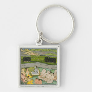 The sage Shuku Deva addressing King Parikshit & a Key Ring