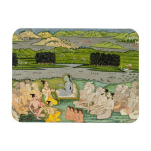 The sage Shuku Deva addressing King Parikshit & a Magnet