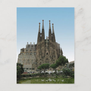 The Sagrada Familia, Barcelona, Spain Postcard
