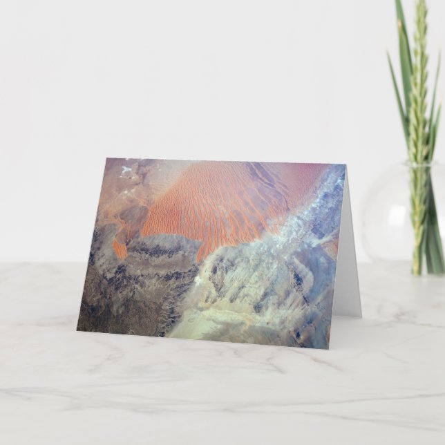 The Sahara Desert In Algeria, North Africa. Card (Front)