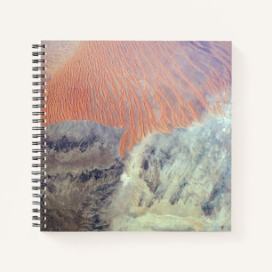 The Sahara Desert In Algeria, North Africa. Notebook