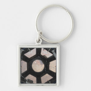 The Sahara Desert visible through the windows Key Ring