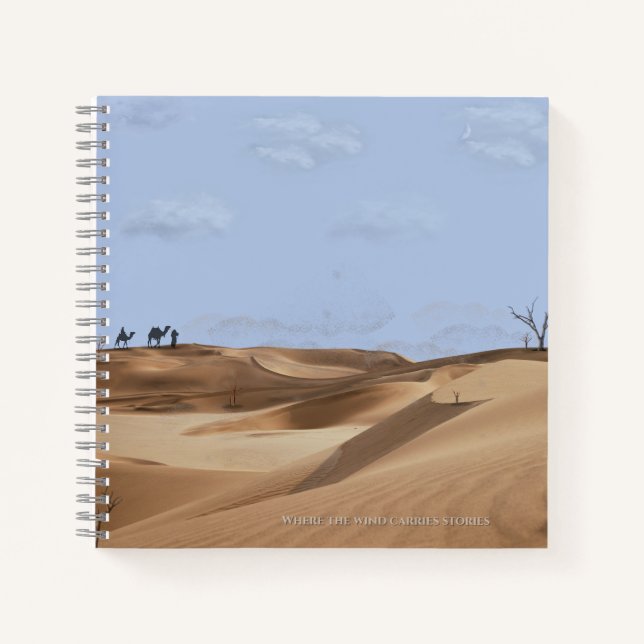 The Sahara's Soul Notebook (Front)