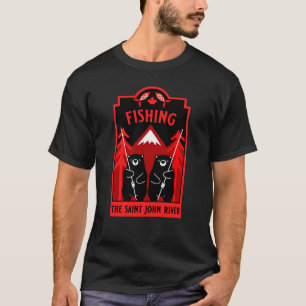 The Saint John River Fishing Canada T-Shirt
