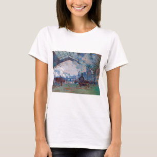 The Saint-Lazare Station, Monet T-Shirt