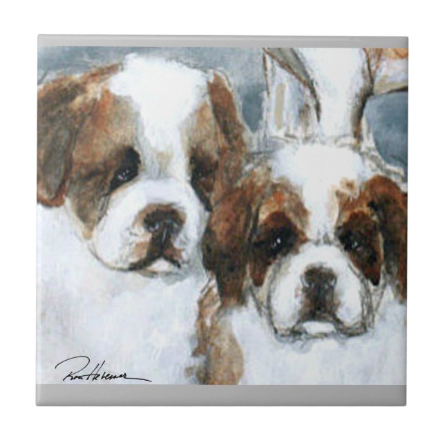 The Sainted . . . Tile (Front)