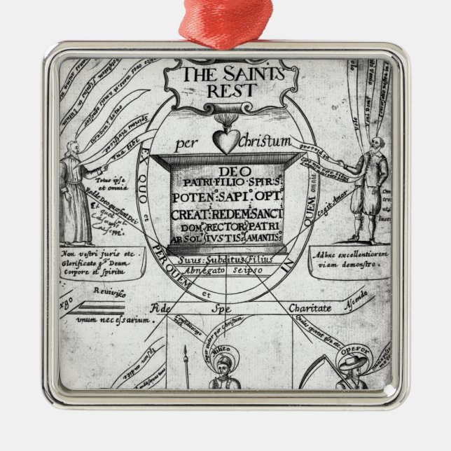 The Saints' Everlasting Rest' Metal Tree Decoration (Front)