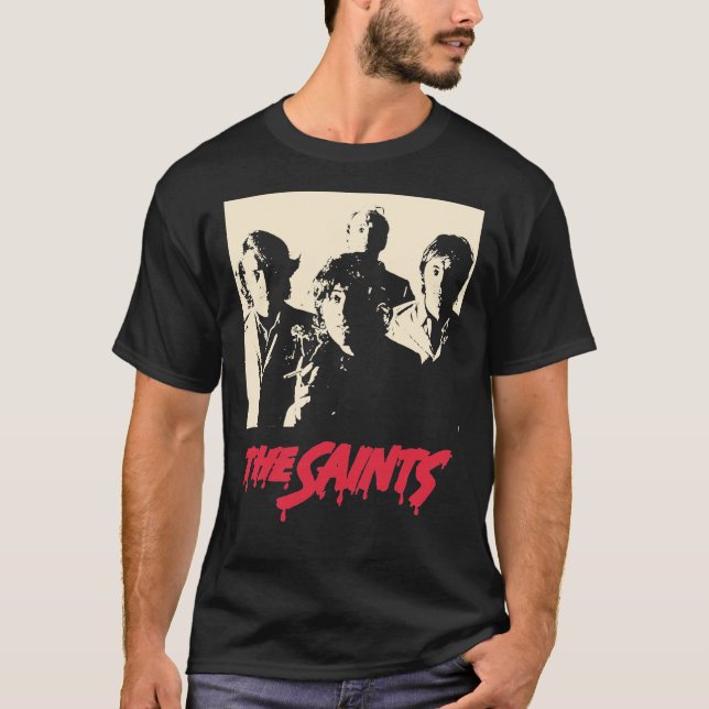 The Saints Punk Band Classic T-Shirt (Front)