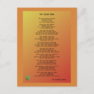 The Salad Bowl Postcard