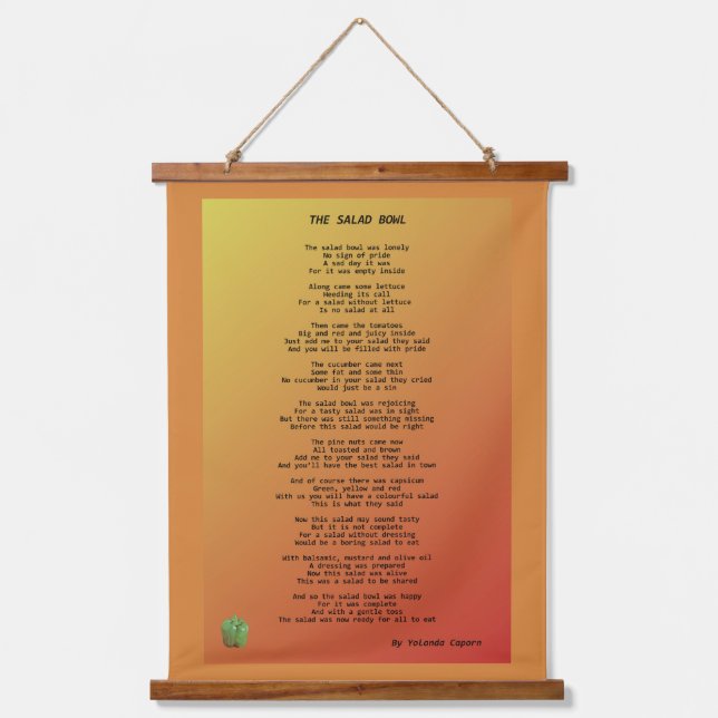 The Salad Bowl Wall Tapestry (Front)