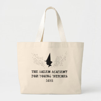 The Salem Academy for Young Witches Large Tote Bag