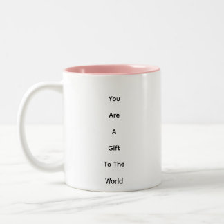 The Salmon two-tone 11 oz. mug for your beverage