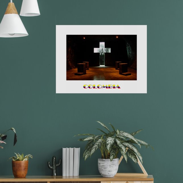 The Salt Cathedral Travel Poster (Living Room 1)