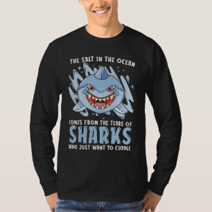 The Salt In The Ocean Marine Animals Sharks Marine T-Shirt