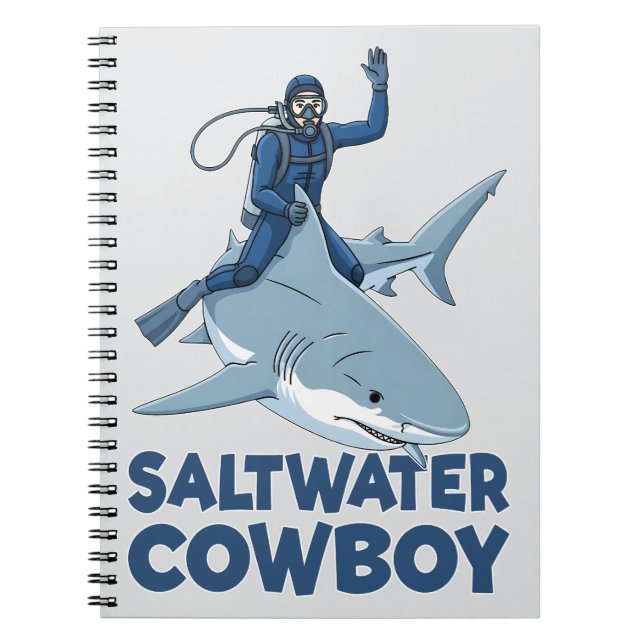 The Saltwater Cowboy Notebook (Front)
