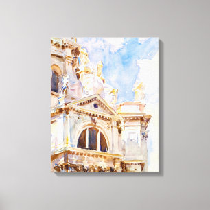 The Salute, Venice by John Singer Canvas Print