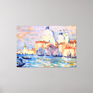 The Salute, Venice, Stretched Canvas Print