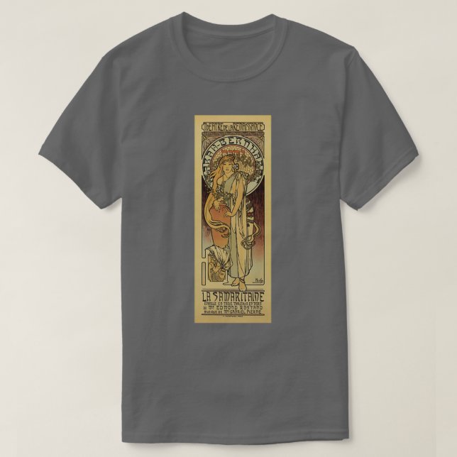 The Samaritan by Alphonse Mucha T-Shirt (Design Front)
