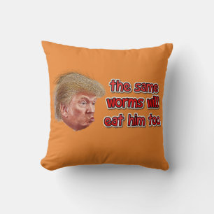the same worms cushion