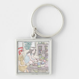 The Samurai Key Ring