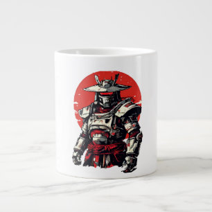 the samurai large coffee mug