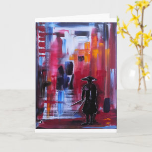 The Samurai's Horizon Painting by Alfred Fox Card