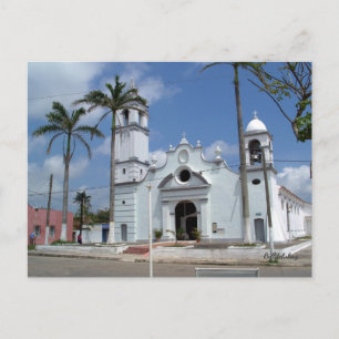 The San Miguelito Church Postcard