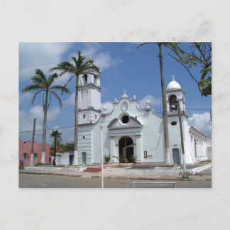 The San Miguelito Church Postcard