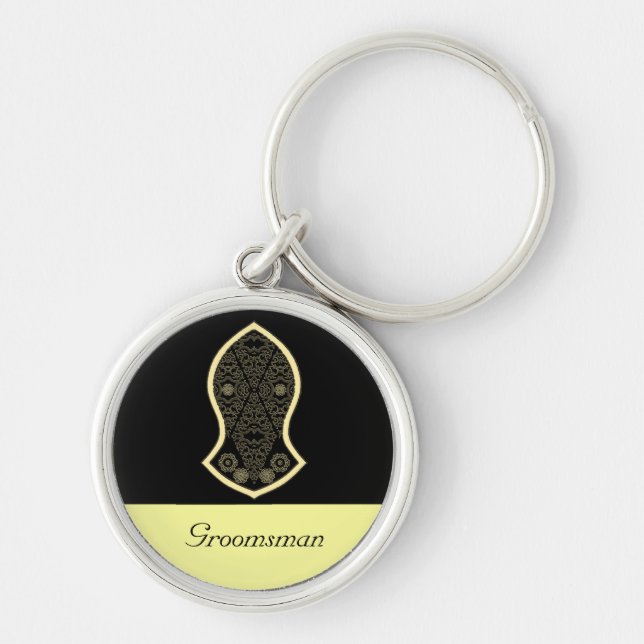 The Sandal Of The Prophet (Golden) Key Ring (Front)