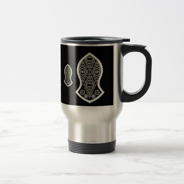 The Sandal Of The Prophet (White) Travel Mug (Right)