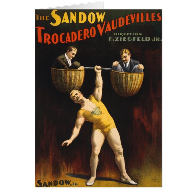 The Sandow Eugen Sandow Vaudeville Weightlifter  (Front)