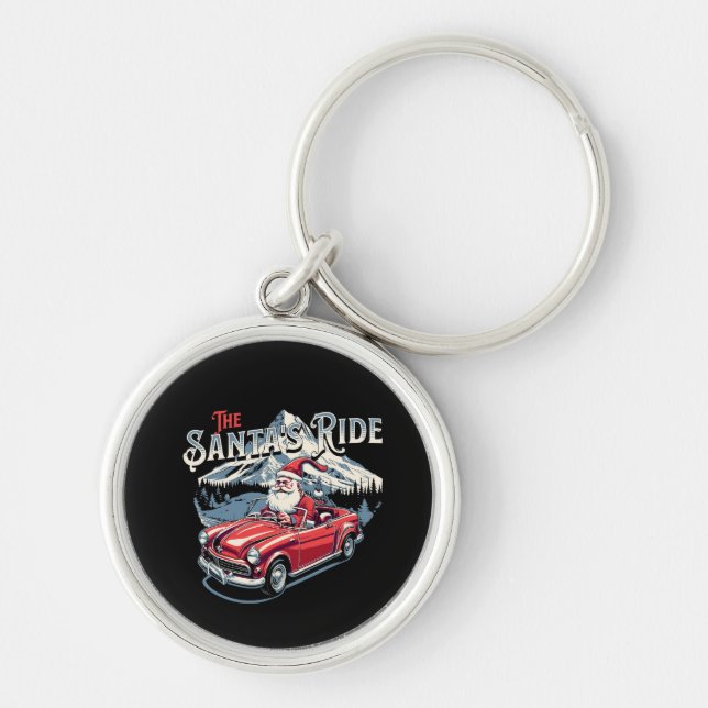 the santa's ride. key ring (Front)