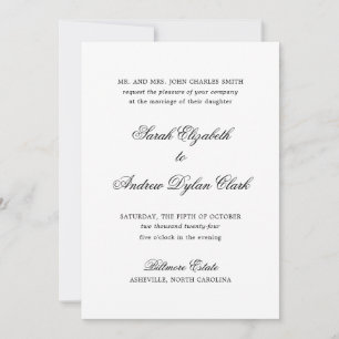 THE SARAH INVITATION