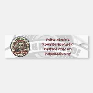 The Sarcasic Bastard Bumper Sticker