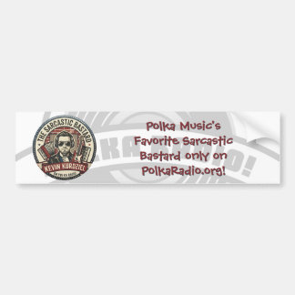 The Sarcasic Bastard Bumper Sticker