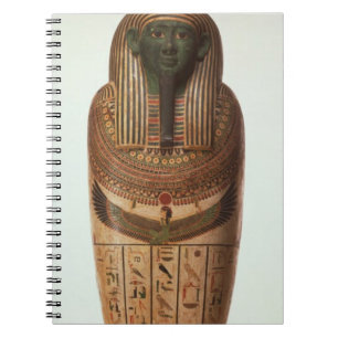 The sarcophagus of Psamtik I (664-610 BC) Late Per Notebook