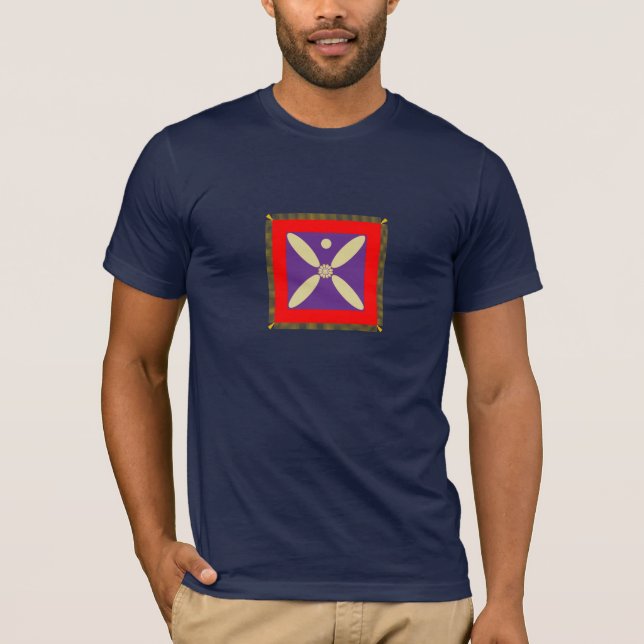The Sassanid Persian Empire Flag T-Shirt (Front)