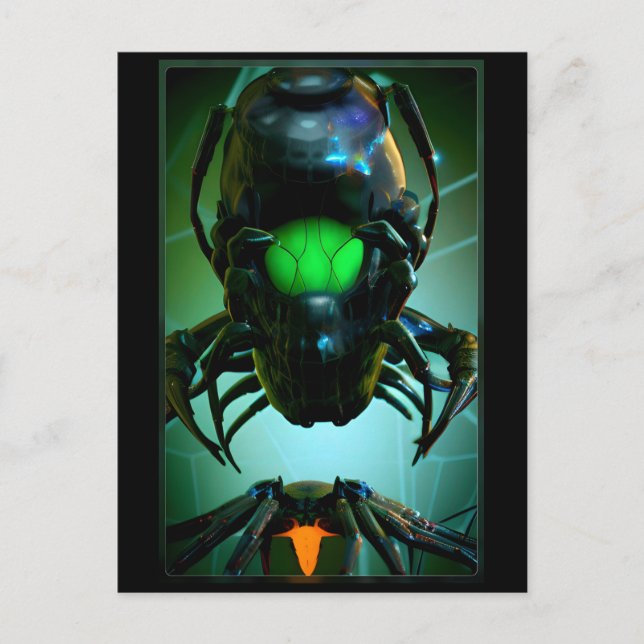 The Satan Bug Postcard (Front)