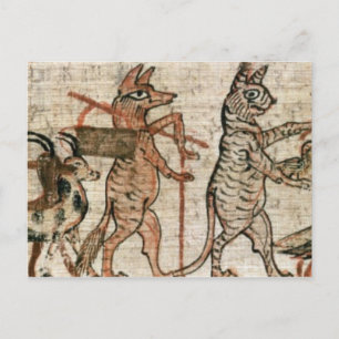 The Satirical Papyrus Postcard