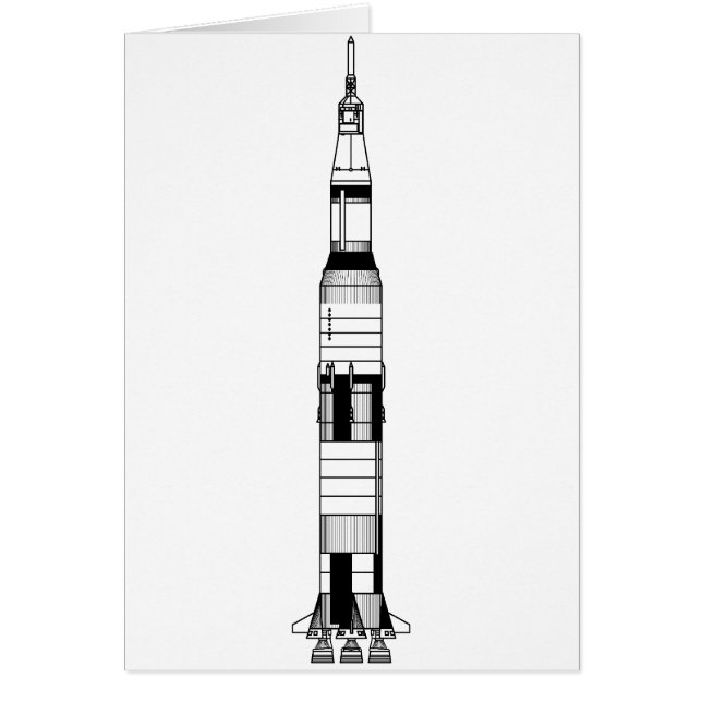 The Saturn V Rocket (Front)