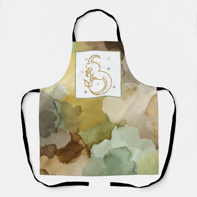 🐐 The Saturn's Steward  Apron (Front)