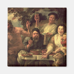 The Satyr and the Peasants Magnet