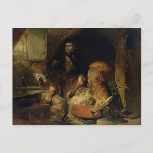 The Savage, c.1838 Postcard (Front)